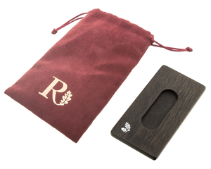 Business card holder "Eternity" (stained oak)