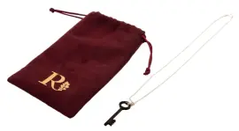 Подвеска с цепочкой "Ключ к счастью и успеху" серебро Подвеска с цепочкой "Ключ к счастью и успеху" серебро