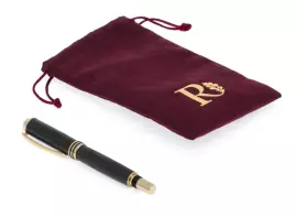 Fountain pen made of stained oak "Seven faces"