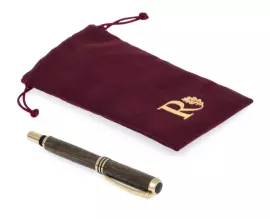 The handle made of stained oak "Pushkin" jubilee