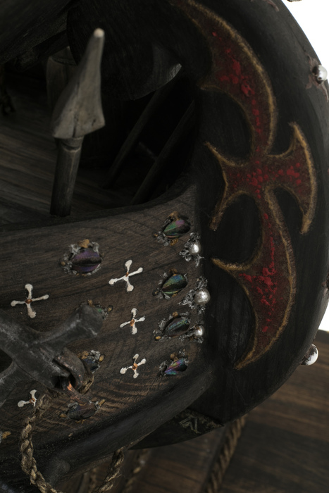 The ship made of stained oak "Kapitanessa"