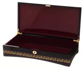 Шкатулка Холуй "Зимняя Москва"