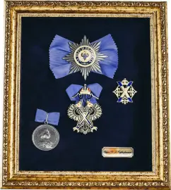 Набор орденский "А.Первозванный" Набор орденский "А.Первозванный"