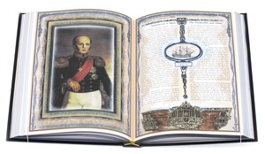 Книга "История Российского флота" двуязычное издание