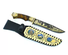 Нож "Охота на уток" Златоуст