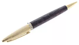 Stained oak handle "Princess" (rhinestones)