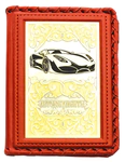 Кожаная обложка на автодокументы "Ламборджини" Златоуст