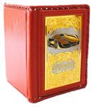 Кожаная обложка на автодокументы "Ламборджини" Златоуст