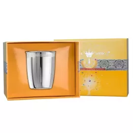 Серебряный детский стакан "Император" на 1 персону