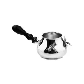 Серебряный набор для кофе "Стрекоза": ложка, турка, на 1 персону