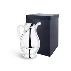 Серебряный кувшин "Листья"