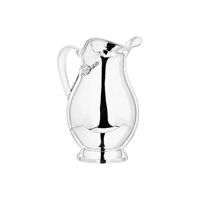 Серебряный кувшин "Листья"