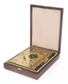 Коран с позолотой и эмалями, на арабском языке, Златоуст