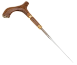 Cane with stiletto "Empire" Zlatoust
