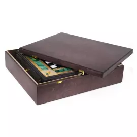 Шахматы "Царские" с малахитом, Златоуст