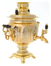 Самовар "Украшенный" 3 литра, Златоуст Самовар "Украшенный" 3 литра, Златоуст