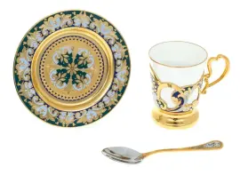 Набор кофейный большой, эмаль