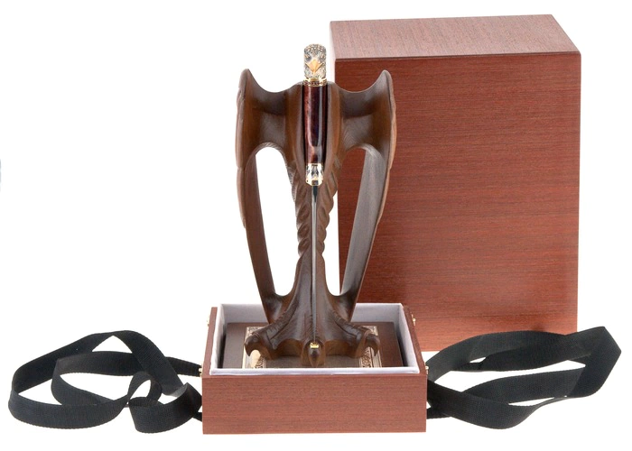 Knife with stand "Sokol" Zlatoust