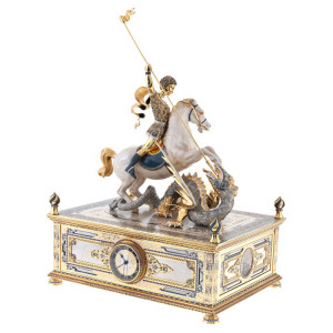 Pobedonostsev watch with secret drawers, Zlatoust