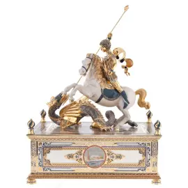 Часы "Победоносец" с тайными ящиками, Златоуст