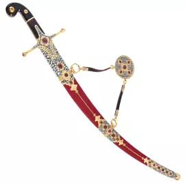 Сабля "Восточная" из дамасской стали, Златоуст