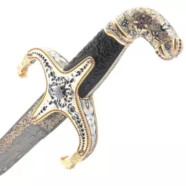 Сабля "Зульфакара" Златоуст