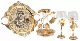 Набор для вина "Тайное свидание" Златоуст на 2 персоны