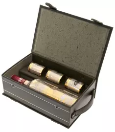 Набор для водки "Боекомплект" Златоуст на 3 персоны