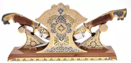 Композиция с ножами "Властелины" Златоуст