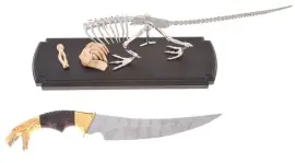 Нож с подставкой "Тиранозавр" Златоуст