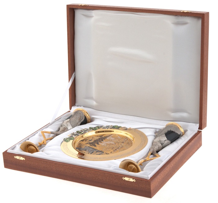 Champagne set "Quiet backwater" Zlatoust