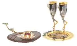 Набор для шампанского "Тихая заводь" Златоуст Набор для шампанского "Тихая заводь" Златоуст