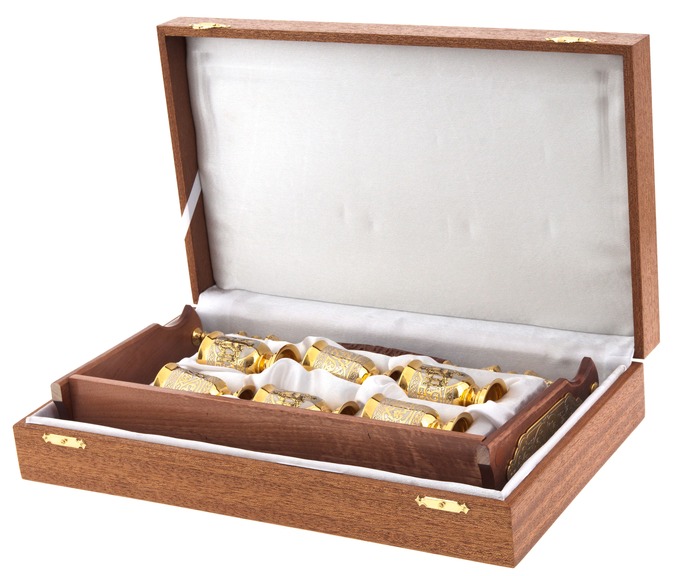 Набор для водки "За работу" Златоуст