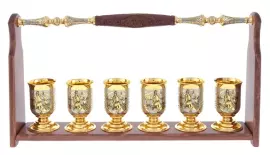 Набор для водки "За работу" Златоуст