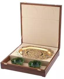 Чайный набор с пиалами "Нефритовый" Златоуст