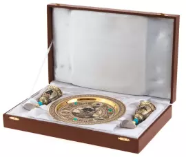 Набор для вина "Фрегат" на 2 персоны, Златоуст