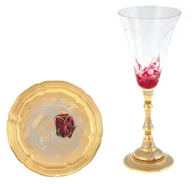 Бокал для шампанского "Тюльпан" Златоуст Бокал для шампанского "Тюльпан" Златоуст