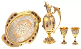 Набор для вина "Восточный" Златоуст