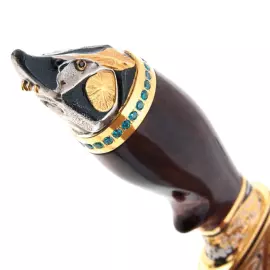 Нож украшенный "Осетр" Златоуст