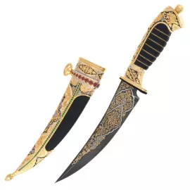 Нож "Восточный" дамасская сталь, Златоуст