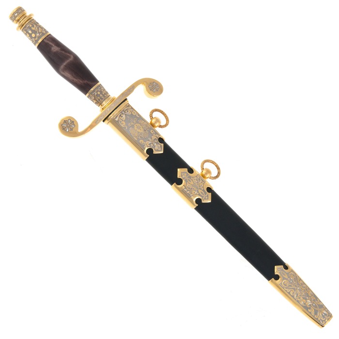 Dagger decorated with "Ministry of Emergency Situations" Zlatoust