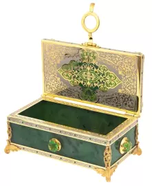 Ларец "Звезда востока" нефрит, Златоуст