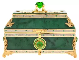 Ларец "Звезда востока" нефрит, Златоуст