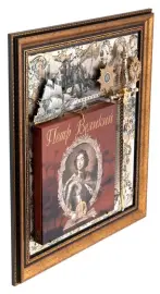 Кортик "Петр Великий" с картиной и книгой, Златоуст Кортик "Петр Великий" с картиной и книгой, Златоуст