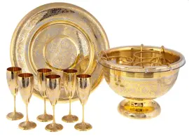 Набор для шампанского "Украшенный" Златоуст Набор для шампанского "Украшенный" Златоуст