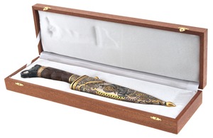 Knife decorated with "Elephant" Zlatoust