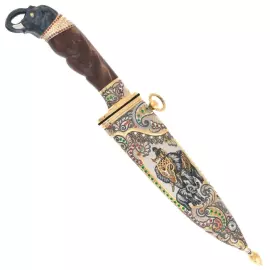 Нож украшенный "Слон" Златоуст