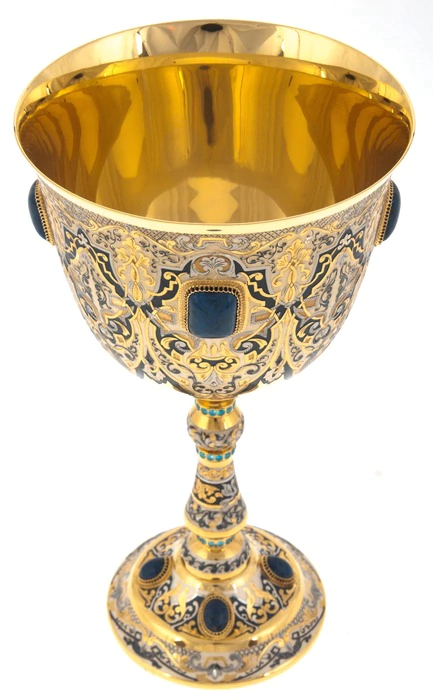 Cup "Inspiration" lapis lazuli, Zlatoust