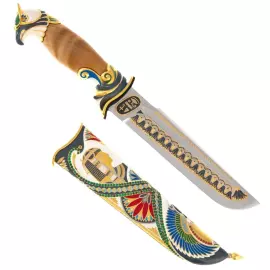 Композиция с ножом "Египетские пирамиды" Златоуст