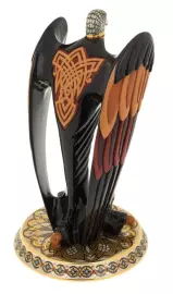 Нож на подставке "Сокол" Златоуст